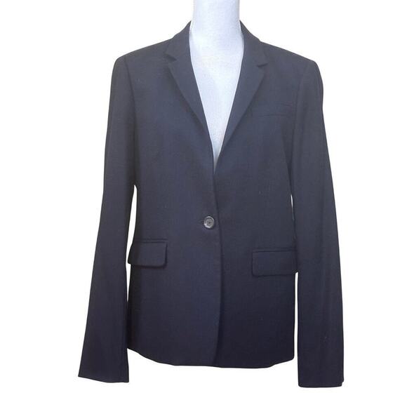 J. Crew navy wool blazer, 12, classic, timeless, effortless, career, academic - Picture 1 of 7